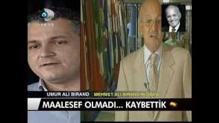 Mehmet Ali Birand Öldü (Oğlu Umur Açıklama Yaptı)