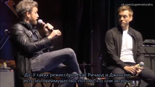 Джейк Эйбел и Роб Бенедикт о Дженсене и Ричарде - режиссёрах - Кон в Лас-Вегасе 2020 (рус.суб.)