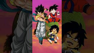 Gogeta VS Gohan and Broly #dragonball #anime #goku #vegeta