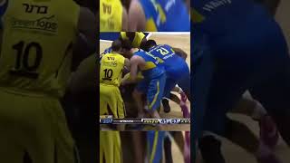 NBA fights vs Euroleague fights #shorts #basketball #nba #euroleague