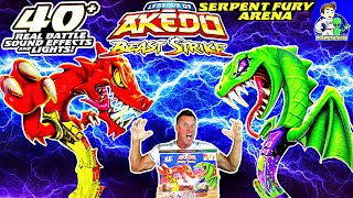 Legends of Akedo Beast Strike Serpent Fury Arena