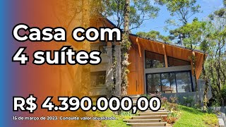 Lindíssima casa em Canela/RS no condomínio Reserva da Serra