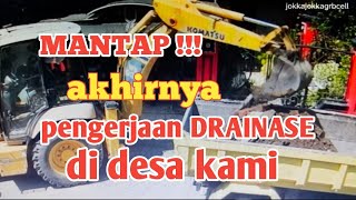 MANTAP📍PENGERJAAN DRAINASE DI DESA KAMI AKHIRNYA TERLAKSANA JUGA || PAO MATTIRO BULU || PINRANG