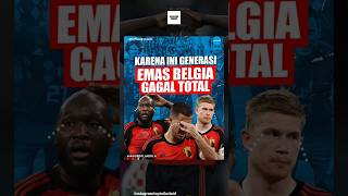 alasan generasi emas sepakbola Belgia gagal berprestasi #short #sepakbola #ngopimaszeh