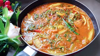 Rohu Fish Curry with Veggies | Tasty & Simple Fish Curry | Bilkis Food Art | #fishcurry