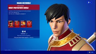 SHANG-CHI FORTNITE ITEM SHOP PREVIEW & SHOWCASE!