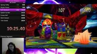 NiGHTS into Dreams HD All Levels Speedrun (GDQx 2019 Submission)