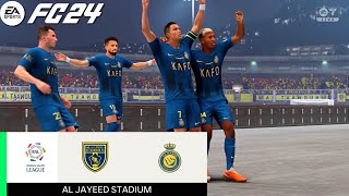 FIFA 24 | Al Taawoun vs Al Nassr - Saudi Pro League 23/24 | PS5™ Gameplay