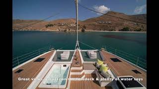 Sailing Catamaran AETHER in Greece