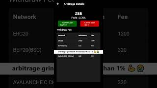 arbitrage grindset: make less than 1% 💪😭 #ziparb