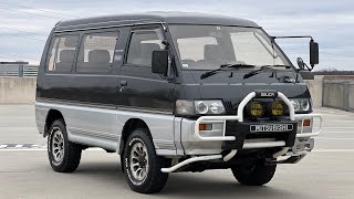 1993 Mitsubishi Delica Star Wagon stock # 148 walk-around video