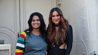 Nia Sharma Spotted At Andheri Promoting Their New Song Daiyya Daiyya