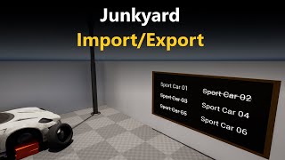 UE5 - Vehicle Export System