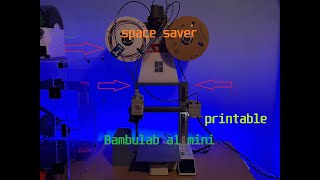 Bambu a1 mini ams lite space saver   #3dprinter  #bambulab  #a1mini  #ams