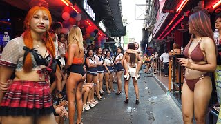 🇹🇭 Pattaya Soi 6, Beach Road Irresistible Scenes - Thailand 2024