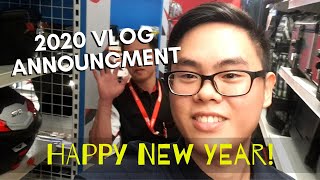 Announcement for 2020 + NEW YEAR RAW VLOG (VLOG18)