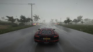 Forza Horizon 5 Lamborghini Aventador Thunderstorm gameplay