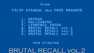 Atari XL/XE music - Fred Brooker (part 1)