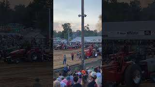 Vanderburgh county fair PPL hot farm break down #tractorpulling #shorts #Internationalharvester