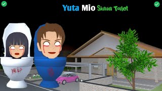 Yuta Mio Exe Skibidi Toilet 😱 | Sakura School Simulator Horror Drama