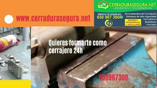 Cursos de formación cerrajeros 24h