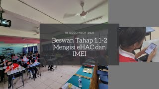 Beswan Repatriasi 2021 Kloter 1 melakukan pengisian IMEI dan eHac