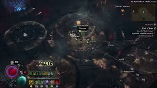 Diablo 4: Season of the Construct Blight Necro Vs T100 NM Vault