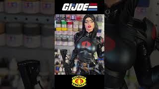 BARONESS 3D printed statue from G.I. Joe #3dprinting #gijoe #cobra