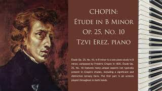 CHOPIN: Étude in B Minor, Op. 25, No. 10  | Tzvi Erez | (22 of 24)