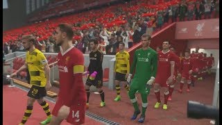 Liverpool x Borussia Dortmund (JOGÃO) PES 2018