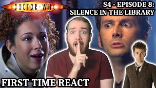 FIRST TIME WATCHING Doctor Who | Season 4 Episode 8: Silence in the Library REACTION