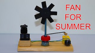 FAN FOR SUMMER & DIY Life Hack idea to beat the heat!