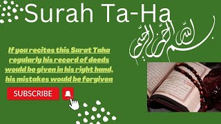 20-Surah Taha benefits#islamopedia #quranrecitation #surahtaha