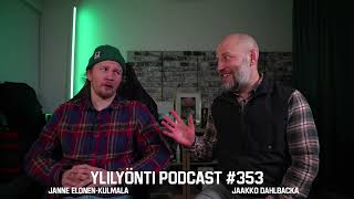 Ylilyönti Podcast #353 ft Janne Elonen-Kulmala