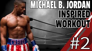 Michael B. Jordan Chest and Triceps Inspired Boxing Workout Routine | Follow Along