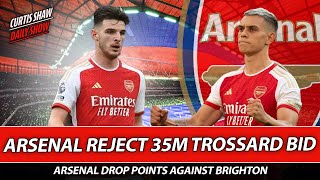 Arsenal Reject 35m Trossard Bid - Arsenal Drop Points Against Brighton - Rice Suspended Fpr NL Derby