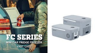 SetPower 13.5QT/21QT FC SERIES MINI FRIDGE FREEZER | BEST FOR CAMPING TRIPS