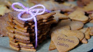 Pfefferkuchen - Plätzchen /traditionelles Weihnachtsgebäck / eines meiner Lieblingsrezepte