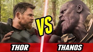 Thor vs  Thanos Wakanda Battle Scene (HD)  All Powers Explained- Who Wins