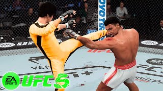 🐲 UFC5 Bruce Lee vs Muhammad Ali UFC 5 - Super Fight 🐲