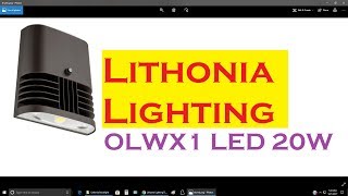 Lithonia Lighting - Wall Pack /Flood Light Demonstration