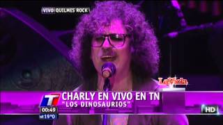 CHARLY GARCIA - LOS DINOSAURIOS, TANGO EN SEGUNDA, EL AMOR ESPERA - QUILMES ROCK 2012 FULL HD