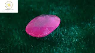 3.05 Carat Natural Glass Filled African Ruby Gemstone | aiagemstones.com