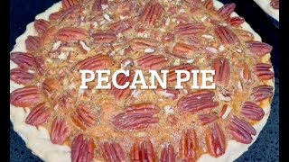 HOMEMADE QUICK AND EASY PECAN PIE/ فطيرة البقان سهلة وسريعة الصنع