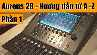 Peavey Aureus 28 - Hướng dẫn từ A -Z - Phần 1