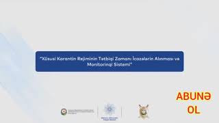 SMS İcazə Sistemi təlimat videosu