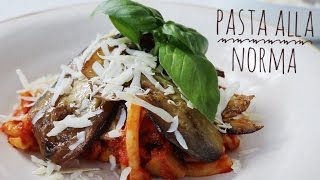 Pasta alla Norma siciliana con melanzane | Ricetta Originale della tradizione |😋😍 Vegetariana