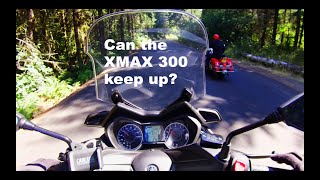 Yamaha Xmax 300 - Keeping up on Curvy Roads