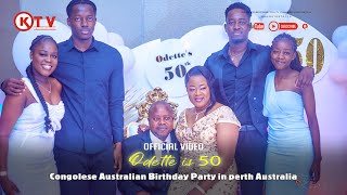 Video of Odette 50th birthday Anniversary in Perth, Australia, By KoollifeTV