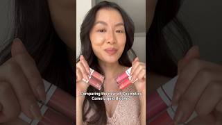 Comparing the NEW e.l.f Cosmetics Camo Liquid Blushes on Light Medium Skin tone